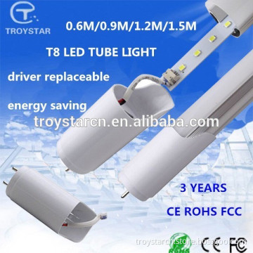 600mm*26mm 9w led T8 tube light with lower price and superior quality 2835 SMD led tube light